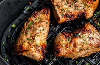 Garlic Mustard Air Fryer Pork Tenderloin