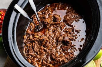 Simple Gradual Cooker Chili-Lime Mexican Shredded Beef
