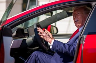 Trump May Be the First Individual to Flip a Revenue on a Used Tesla in Years