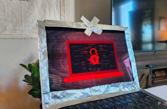 You may by no means guess why I made a tin foil webcam cowl