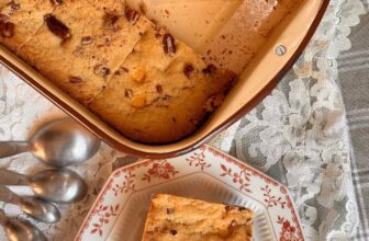 BUTTERSCOTCH PECAN BLONDIES – The Southern Woman Cooks